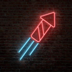 1 pc Christmas Rocket Wall Neon Sign Decoration, Dimmable LED Christmas Atmosphere Wall Decor Neon Sign, Perfect for Christmas Parties, Bedrooms, Birthday Parties, Bars, Shops, Game Rooms, Clubs, Rooms, Friends Gatherings Wall Decor, Top Choice as a Gift for Friends' Birthdays or Christmas, USB-powered illuminated sign hanging kit, 5V USB power supply