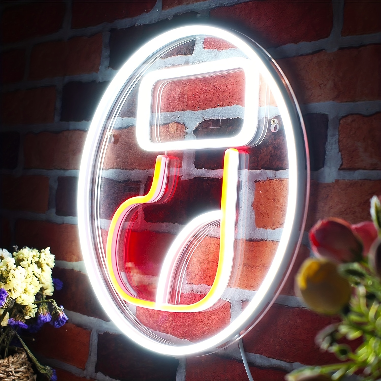 1 pc Christmas Stocking Wall Neon Decoration, Dimmable LED Christmas Ambiance Wall Decoration Neon Sign, perfect for Christmas parties, bedrooms, birthday parties, pubs, shops, games rooms, clubs, rooms, friends party wall decorations, as a friend's family birthday, Christmas gift preferred, USB powered light up sign hanging device, 5V USB power supply - 图片 4