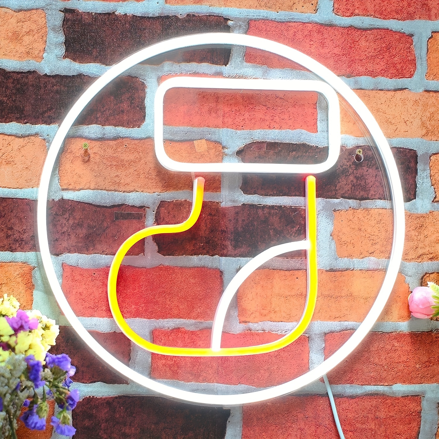 1 pc Christmas Stocking Wall Neon Decoration, Dimmable LED Christmas Ambiance Wall Decoration Neon Sign, perfect for Christmas parties, bedrooms, birthday parties, pubs, shops, games rooms, clubs, rooms, friends party wall decorations, as a friend's family birthday, Christmas gift preferred, USB powered light up sign hanging device, 5V USB power supply - 图片 2