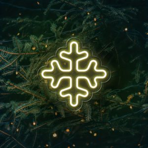 1 pc Snowflake Wall Neon Decoration, Dimmable LED Christmas Ambiance Wall Decoration Neon Sign, perfect for Christmas parties, bedrooms, birthday parties, pubs, shops, games rooms, clubs, rooms, friends party wall decorations, as a friend's family birthday, Christmas gift preferred, USB powered light up sign hanging unit, 5V USB power supply