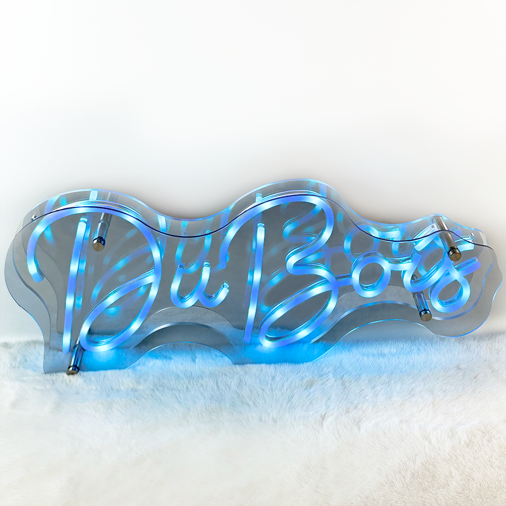 1pc Custom Neon Sign For Wall Decor, Personalized Last Name Neon Light Sign Wedding Festival Neon Sign Home Decoration Backdrop Family Name Light Wedding Gifts Mr And Mrs Name Neon Light Sign, USB Power. - 图片 7