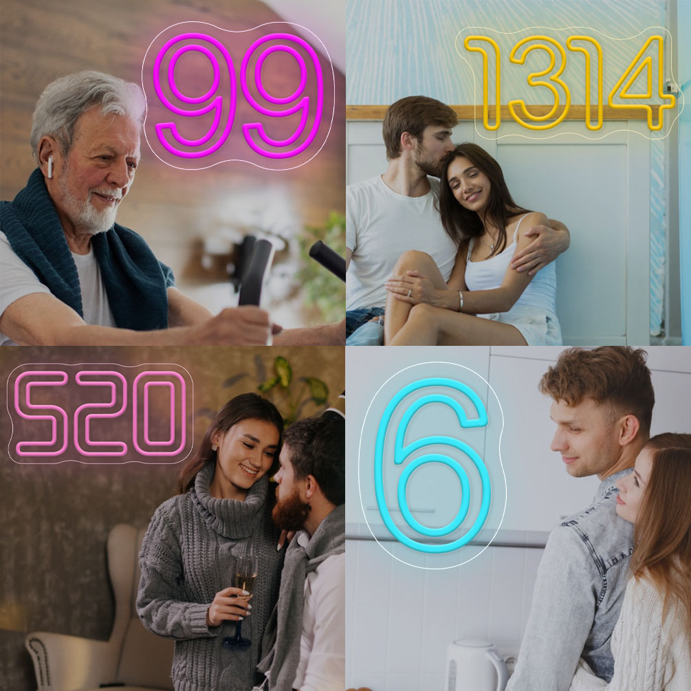 Custom digital neon signs, personalised LED neon lights for weddings, events, children's rooms, bedrooms, living rooms and home décor, ideal for unique gifts for birthdays, weddings, graduations, children's day, housewarming and more! - 图片 10