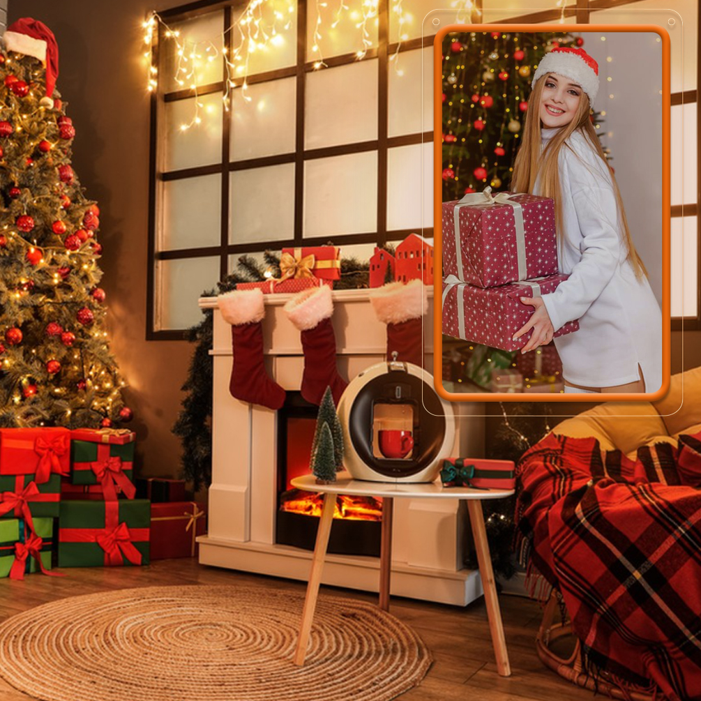 Custom Vertical Rectangle UV Neon for living room, bedroom, office, bar, restaurant Unique LED neon illuminated sign for personalised neon decorations for weddings, birthdays, Christmas, New Year, housewarming and more! - 图片 7