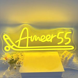 Custom Hockey Stick and Name Neon, Personalised LED Neon Lights for events, children's rooms, bedrooms, living rooms and home decor, unique and ideal gifts for birthdays, weddings, graduations, children's day and more!