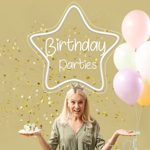 Customised pentagram shaped and name neon sign with 3D engraving and personalised LED neon lights for weddings, events, children's rooms, bedrooms, living rooms and home décor, unique and ideal gift for birthdays, weddings, graduations, Father's Day, Children's Day and other events!