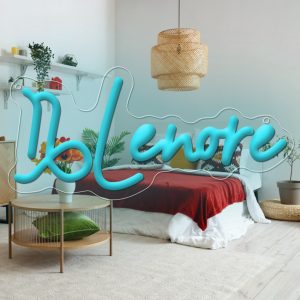 Customised neon sign with Capricorn zodiac sign pattern and name , personalised LED neon sign for wedding, children's room, bedroom, living room decorations, unique and ideal gift for birthdays, weddings, graduations, children's day, housewarming and more!