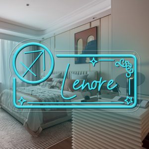 Custom neon sign with Sagittarius zodiac sign pattern and name , 3D engraving, personalised LED neon light, suitable for wedding, children's room, bedroom, living room decorations, a unique and ideal gift for birthdays, weddings, graduations, children's day, housewarming and more!