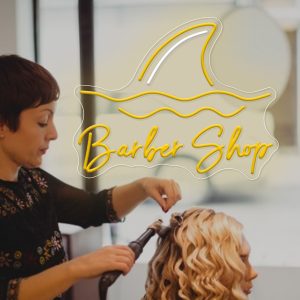 Custom Shark Head Pattern and Name Neon Lights, Personalised LED Neon Lights for Parties, Oceanariums, Events, Children's Rooms, Bedrooms, Living Rooms and Home Decorations, Unique and Ideal Gifts for Birthdays, Parties, Ceremonies, Children's Day, Housewarming and more!