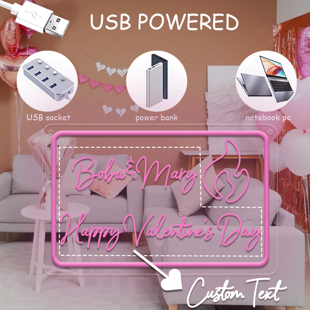 Custom Flame Patterns and Name Neon Signs, 3D Engraving, Personalised LED Neon Weddings, Events, BBQs, Bars, Bedrooms, Living Rooms and Home Decor, Unique Ideal Gifts for Birthdays, Weddings, Graduation, Festivals, Housewarming and more! - 图片 4