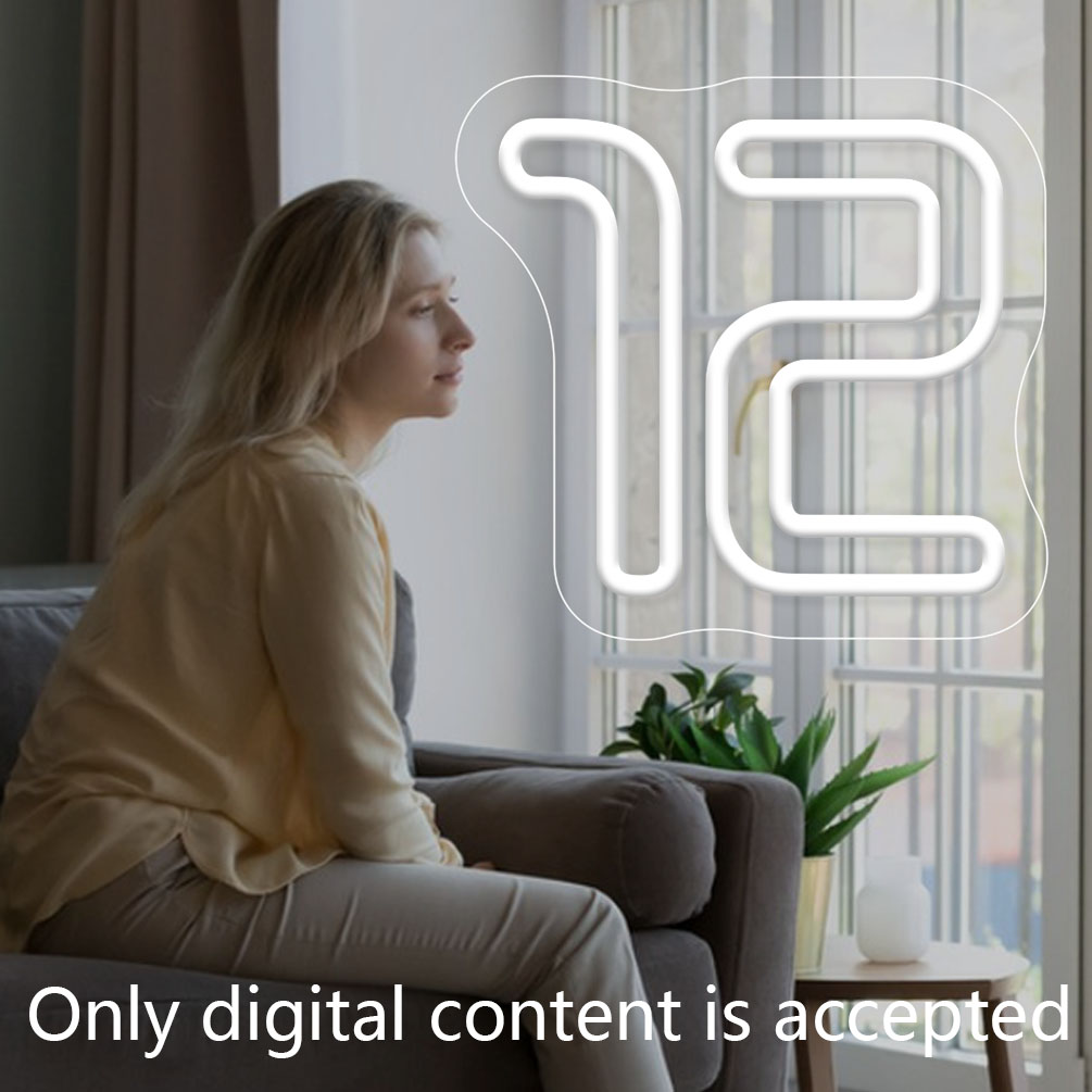 Custom digital neon signs, personalised LED neon lights for weddings, events, children's rooms, bedrooms, living rooms and home décor, ideal for unique gifts for birthdays, weddings, graduations, children's day, housewarming and more! - 图片 7