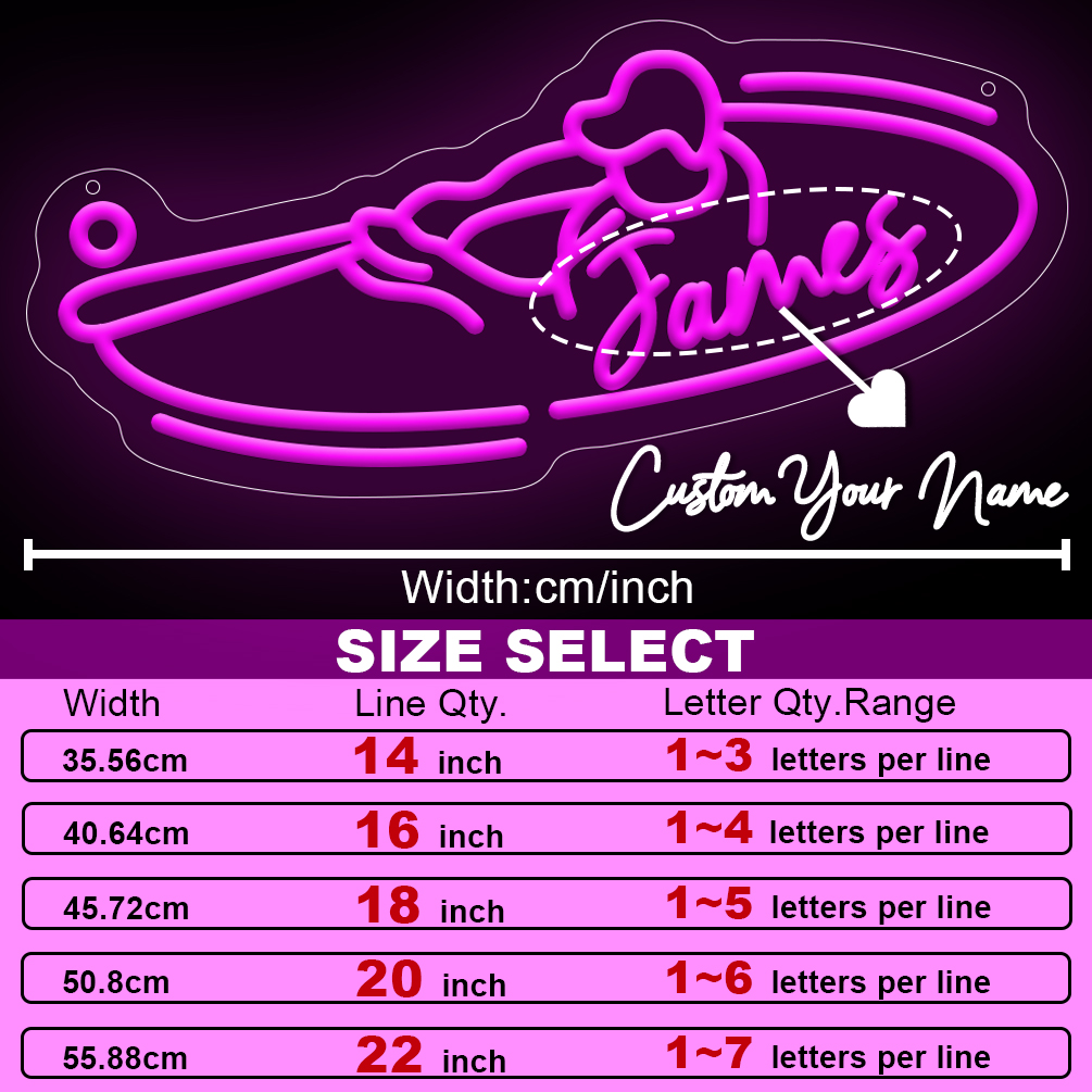 Custom Personalised Swinging Baseball Name Neon Sign , Personalised LED neon light for baseball room, event, children's room, bedroom, living room decoration, unique and ideal gift for birthdays, baseball fans,,, children's day, housewarming, etc. - 图片 3