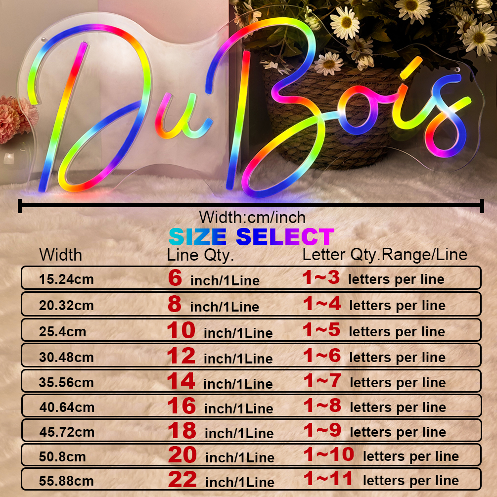 1pc Custom Neon Sign For Wall Decor, Personalized Last Name Neon Light Sign Wedding Festival Neon Sign Home Decoration Backdrop Family Name Light Wedding Gifts Mr And Mrs Name Neon Light Sign, USB Power. Trendy, Colorful, Contracted, Kawaii, Y2K - 图片 3