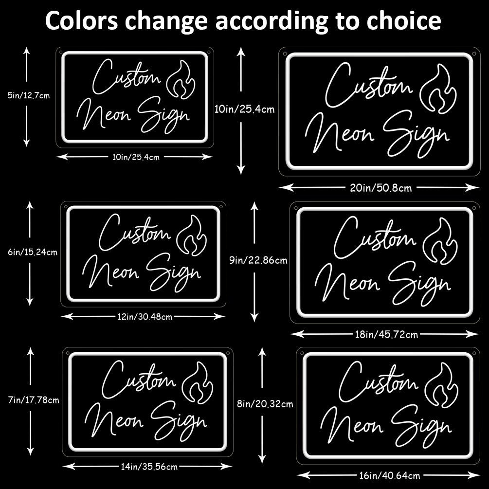 Custom Flame Patterns and Name Neon Signs, 3D Engraving, Personalised LED Neon Weddings, Events, BBQs, Bars, Bedrooms, Living Rooms and Home Decor, Unique Ideal Gifts for Birthdays, Weddings, Graduation, Festivals, Housewarming and more! - 图片 3