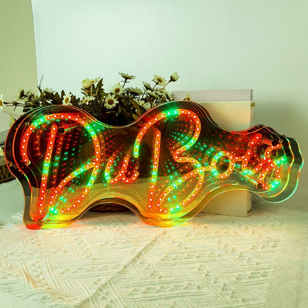 1pc Custom Neon Sign For Wall Decor, Personalized Last Name Neon Light Sign Wedding Festival Neon Sign Home Decoration Backdrop Family Name Light Wedding Gifts Mr And Mrs Name Neon Light Sign, USB Power. Trendy, Colorful, Contracted, Kawaii, Y2K - 图片 12