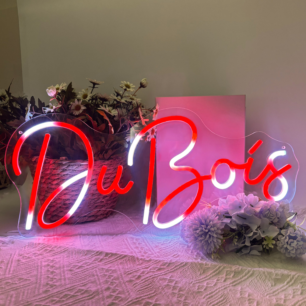 1pc Custom Neon Sign For Wall Decor, Personalized Last Name Neon Light Sign Wedding Festival Neon Sign Home Decoration Backdrop Family Name Light Wedding Gifts Mr And Mrs Name Neon Light Sign, USB Power. Trendy, Colorful, Contracted, Kawaii, Y2K - 图片 10