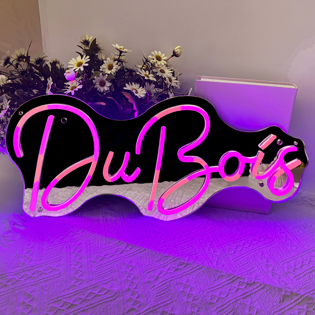 1pc Custom Neon Sign For Wall Decor, Personalized Last Name Neon Light Sign Wedding Festival Neon Sign Home Decoration Backdrop Family Name Light Wedding Gifts Mr And Mrs Name Neon Light Sign, USB Power. Trendy, Colorful, Contracted, Kawaii, Y2K - 图片 8