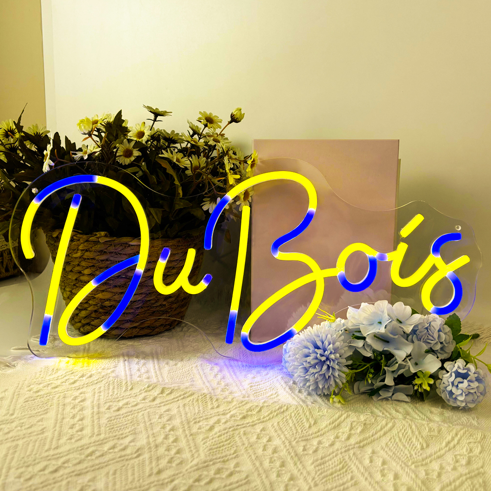 1pc Custom Neon Sign For Wall Decor, Personalized Last Name Neon Light Sign Wedding Festival Neon Sign Home Decoration Backdrop Family Name Light Wedding Gifts Mr And Mrs Name Neon Light Sign, USB Power. Trendy, Colorful, Contracted, Kawaii, Y2K - 图片 7