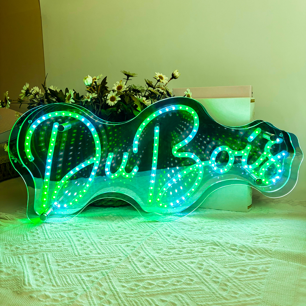 1pc Custom Neon Sign For Wall Decor, Personalized Last Name Neon Light Sign Wedding Festival Neon Sign Home Decoration Backdrop Family Name Light Wedding Gifts Mr And Mrs Name Neon Light Sign, USB Power. Trendy, Colorful, Contracted, Kawaii, Y2K - 图片 7