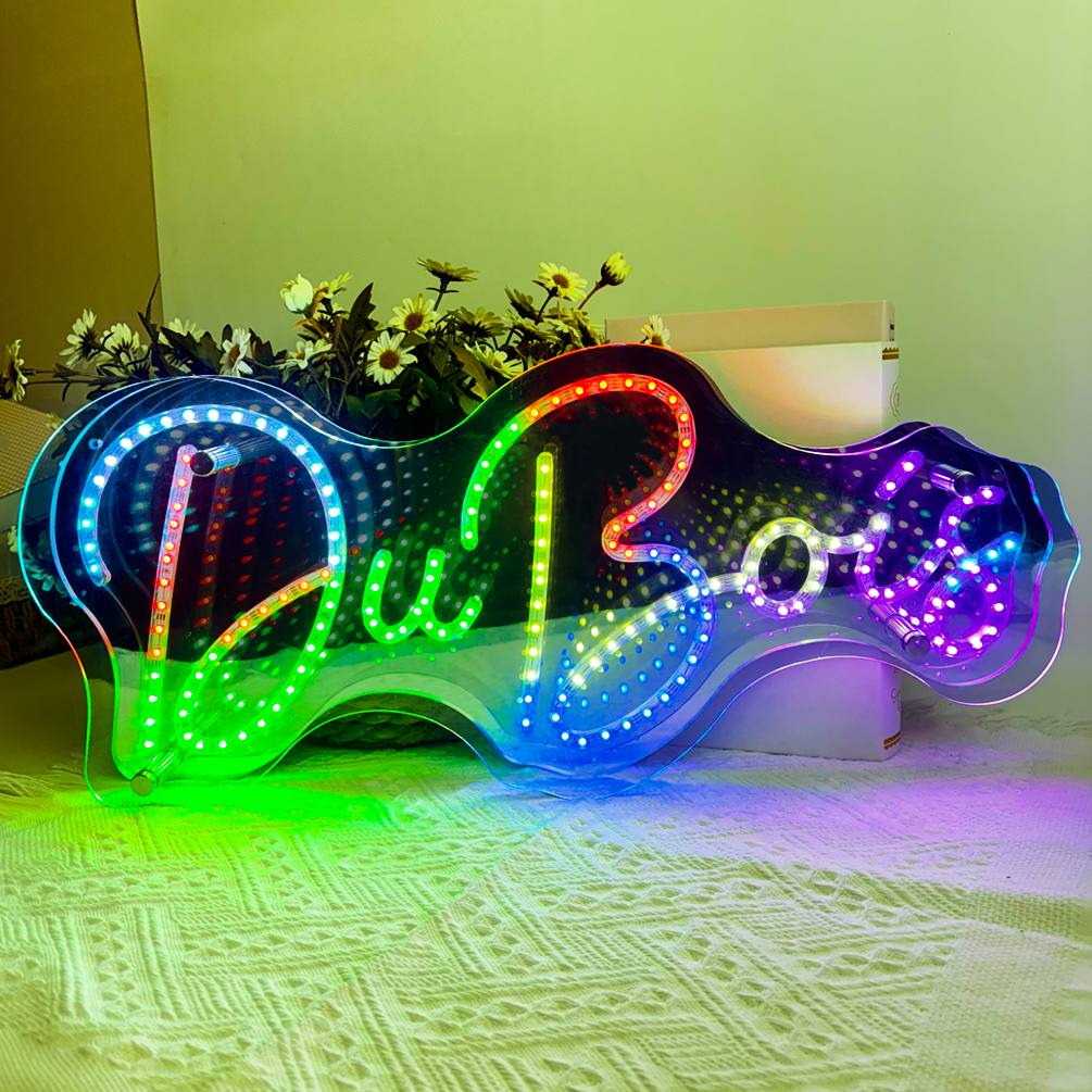 1pc Custom Neon Sign For Wall Decor, Personalized Last Name Neon Light Sign Wedding Festival Neon Sign Home Decoration Backdrop Family Name Light Wedding Gifts Mr And Mrs Name Neon Light Sign, USB Power. Trendy, Colorful, Contracted, Kawaii, Y2K - 图片 4