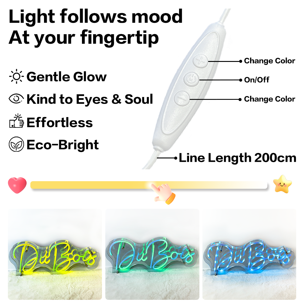 1pc Custom Neon Sign For Wall Decor, Personalized Last Name Neon Light Sign Wedding Festival Neon Sign Home Decoration Backdrop Family Name Light Wedding Gifts Mr And Mrs Name Neon Light Sign, USB Power. - 图片 6