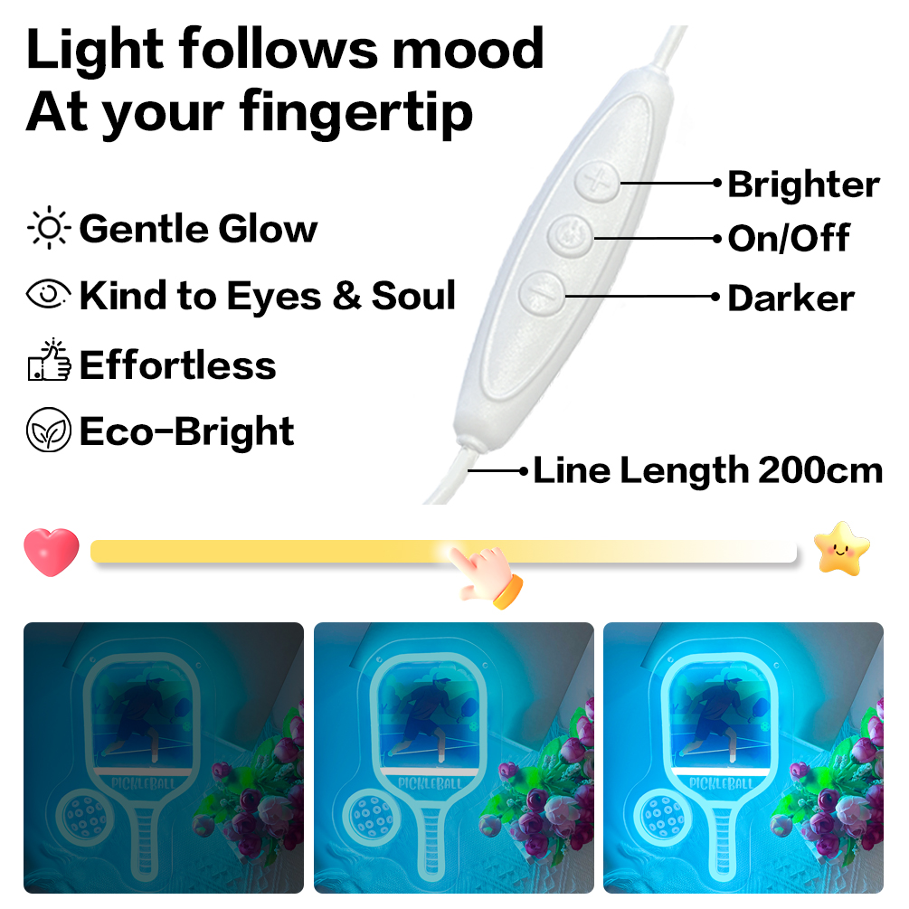 Customised Pitbulls and Name Neon, Personalised UV LED Neon Lights for Theme Parties, Games Rooms, Bedrooms, Bars, Clubs, Living Rooms and Home Decor, Ideal Unique Gifts for Parties, Birthday Gifts, Pitbull Lovers and more. - 图片 5